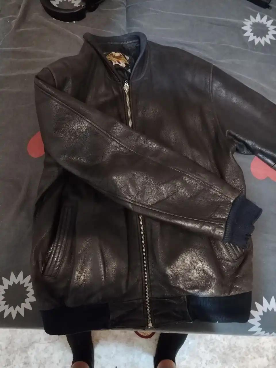 Винтажный пилотный бомбер 90-х из Кореи