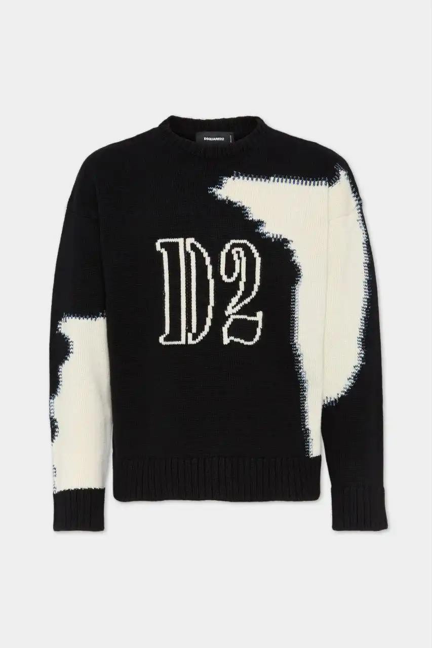 Fake Stitch D2 Knit Sweater Dsquared - Свитер (Одежда) в Санкт-Петербург