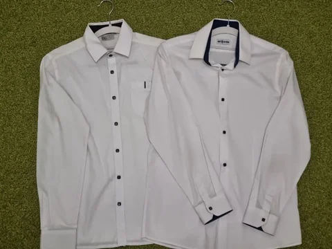 Рубашки белые на кнопках, размер 158-164 - Спортивная одежда в Санкт-Петербург