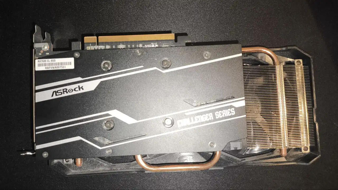 Видеокарта ASSRock Radeon RX 7600 Challenger OC 8 GB - Компьютерные комплектующие (Электроника) в Санкт-Петербург