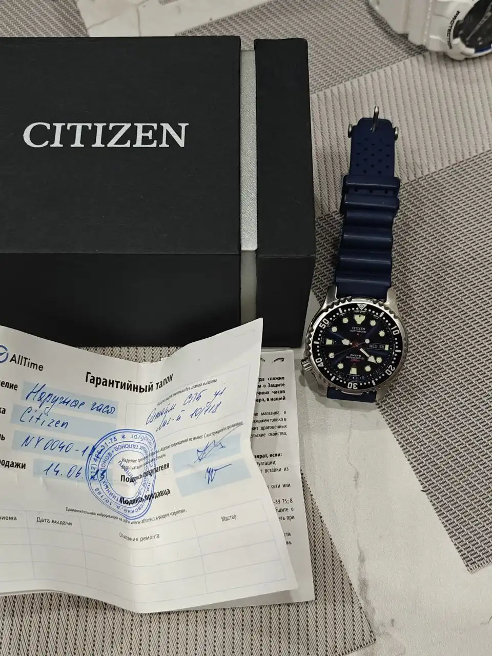 Продажа часов Citizen Promaster NY0040-17LE - Часы (Барахолка) в Санкт-Петербург