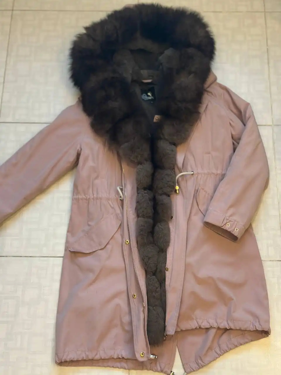 Пальто парка 2в1 размер S-M - Верхняя одежда (Одежда) в Санкт-Петербург