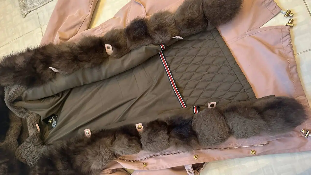 Пальто парка 2в1 размер S-M - Верхняя одежда (Одежда) в Санкт-Петербург