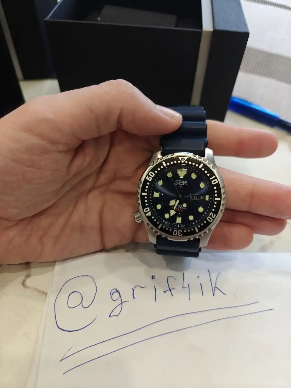 Продажа б/у часов Citizen Promaster NY0040-17LE - Барахолка в Санкт-Петербург