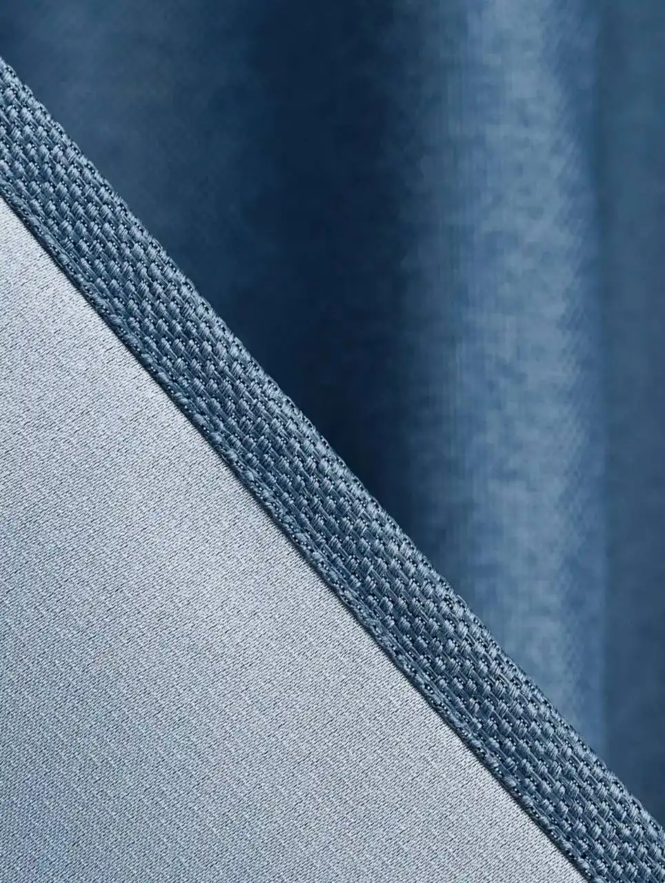 Продам комплект штор (портьеры) синий рогожка блэкаут 90% - Шторы (Для дома и дачи) в Санкт-Петербург