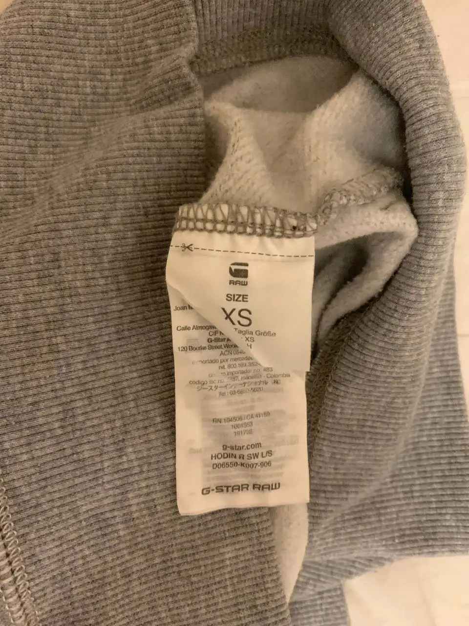 Свитшот G-star Raw оригинал XS - Свитшоты (Одежда) в Санкт-Петербург