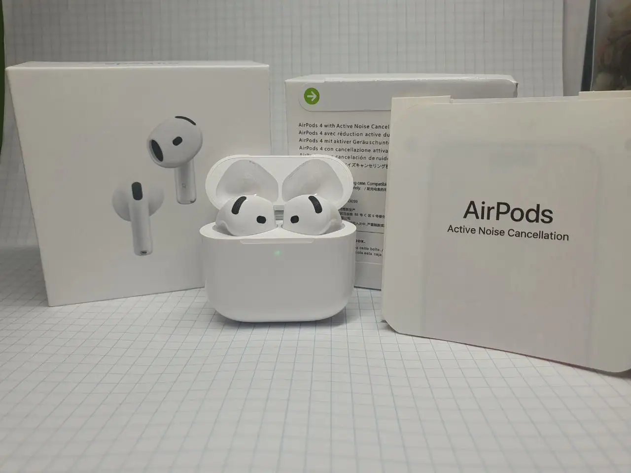 AIRPODS 4 ANC с шумодавом и прозрачностью - Наушники (Электроника) в Санкт-Петербург