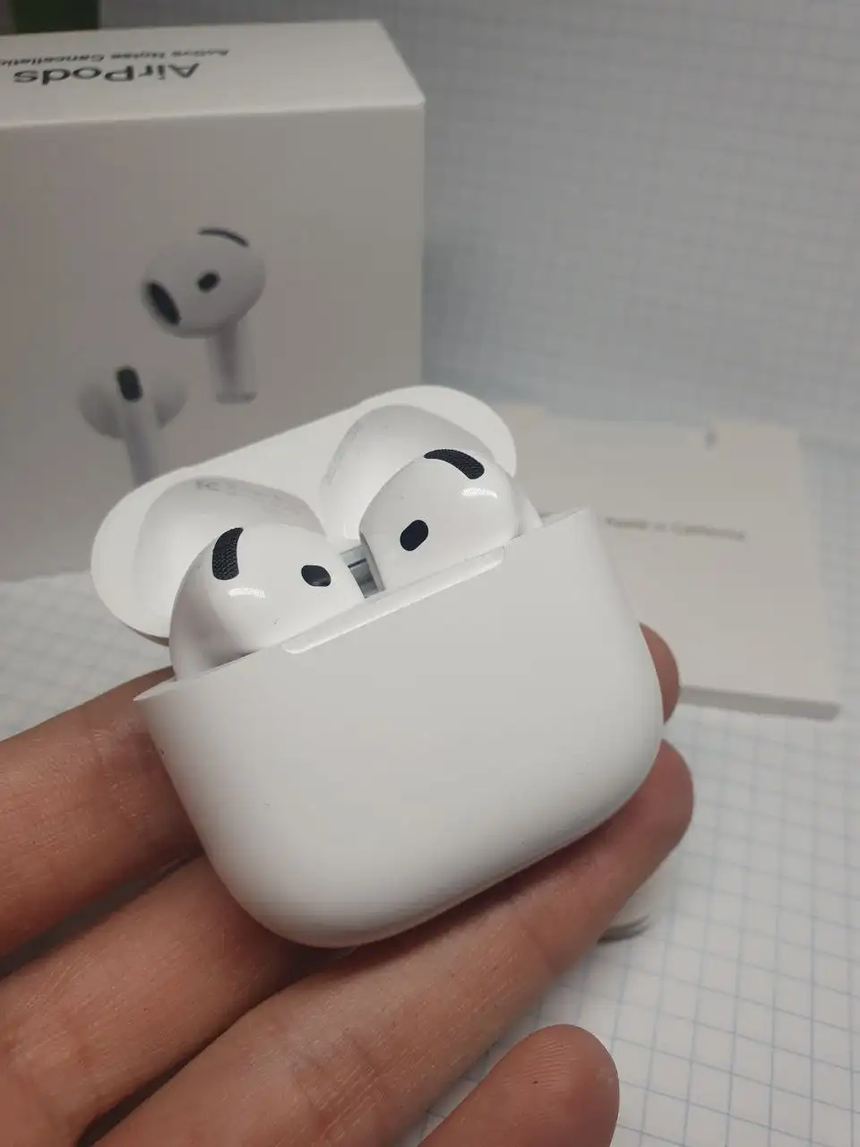 AIRPODS 4 ANC с шумодавом и прозрачностью - Наушники (Электроника) в Санкт-Петербург