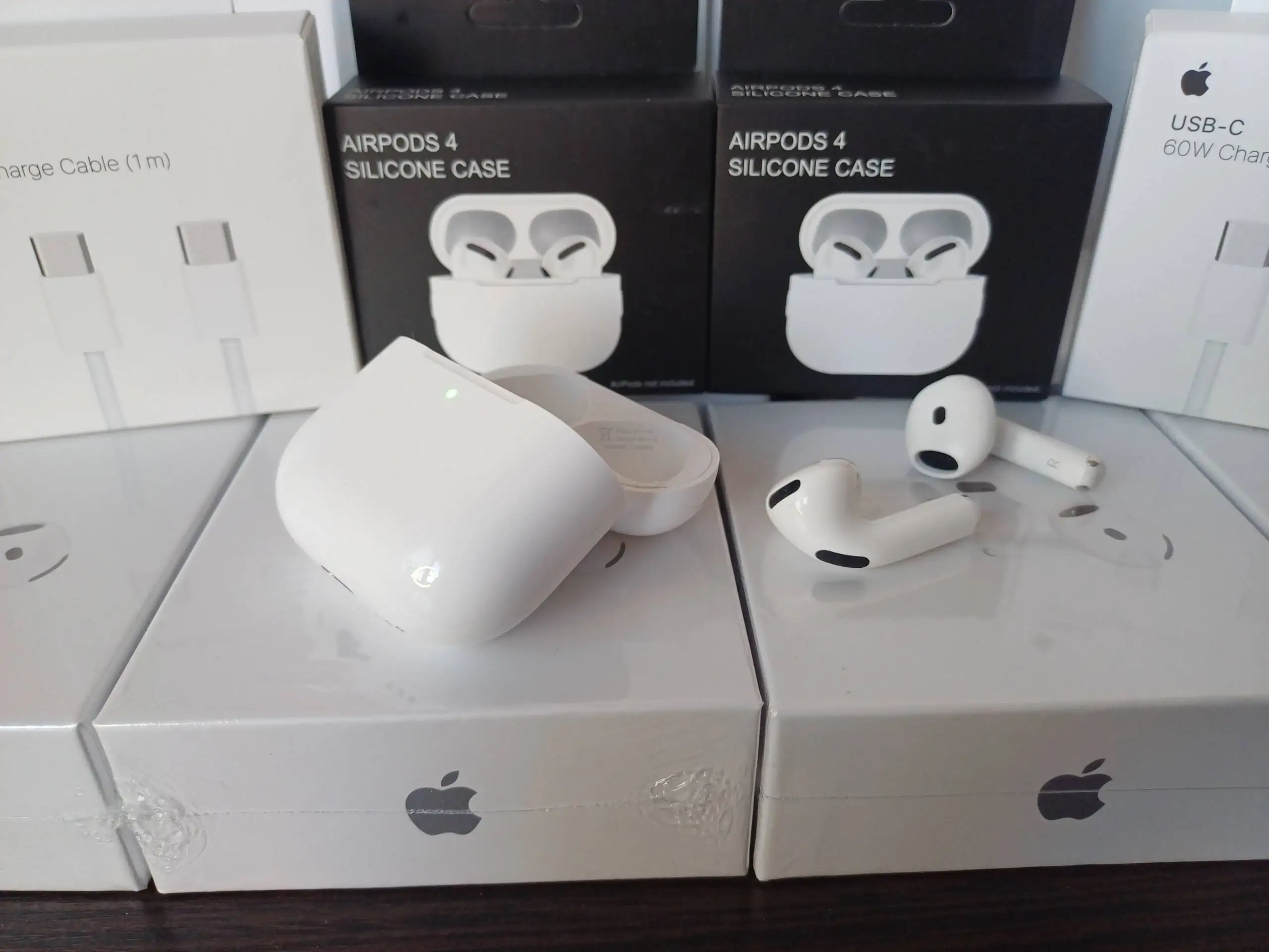 НАУШНИКИ Apple AirPods 4 с активным шумоподавлением - Аудиотехника (Электроника) в Санкт-Петербург
