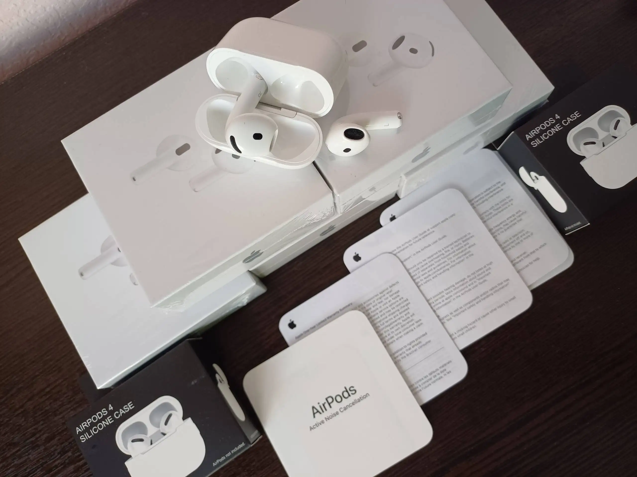 НАУШНИКИ Apple AirPods 4 с активным шумоподавлением - Аудиотехника (Электроника) в Санкт-Петербург