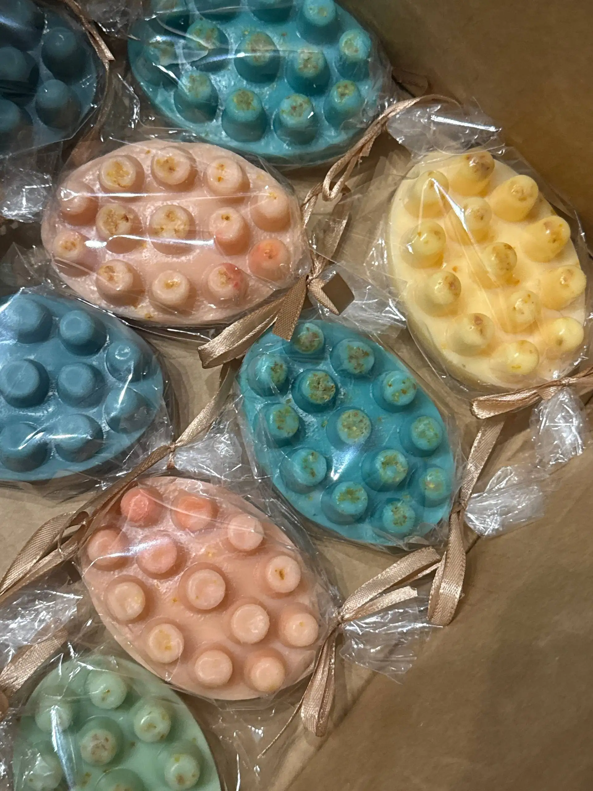 Уникальное массажное мыло ручной работы - Косметика ручной работы (Барахолка) в Санкт-Петербург