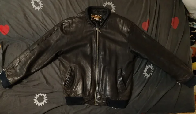 Винтажный пилотный бомбер 90х из Кореи - Спортивная одежда и обувь в Санкт-Петербург