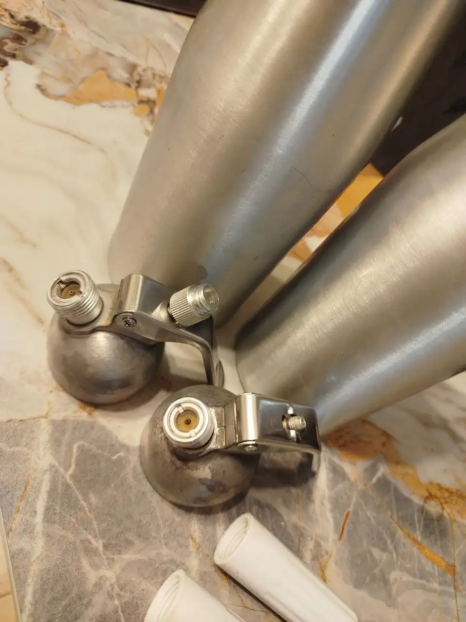 Кремер-сифон 1 л алюминий б/у - Посуда и кухонная утварь (Барахолка) в Санкт-Петербург