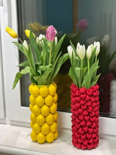 Вазы ручной работы Лимон и Малина - Напитки в Санкт-Петербург