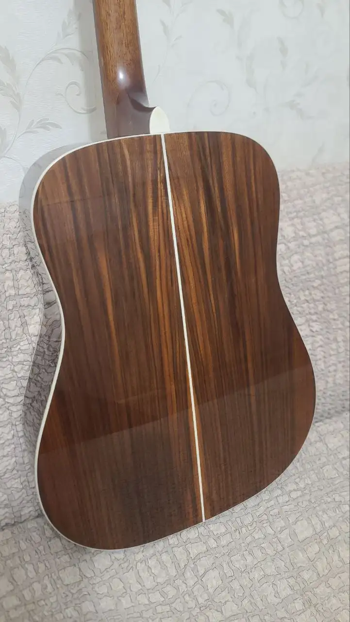 Акустическая гитара дредноут с верхней декой из массива Ситхинской ели - Музыкальные инструменты (Хобби и отдых) в Санкт-Петербург