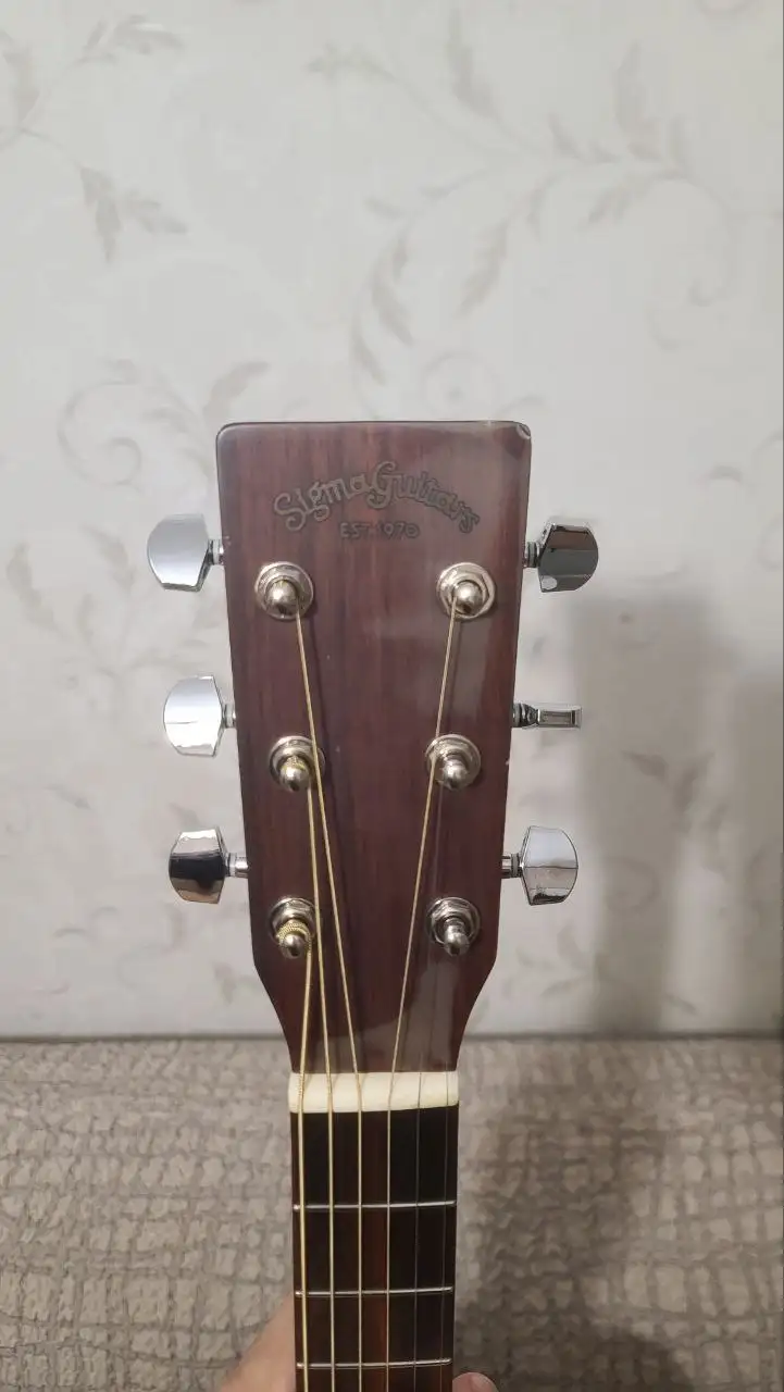 Акустическая гитара дредноут с верхней декой из массива Ситхинской ели - Музыкальные инструменты (Хобби и отдых) в Санкт-Петербург