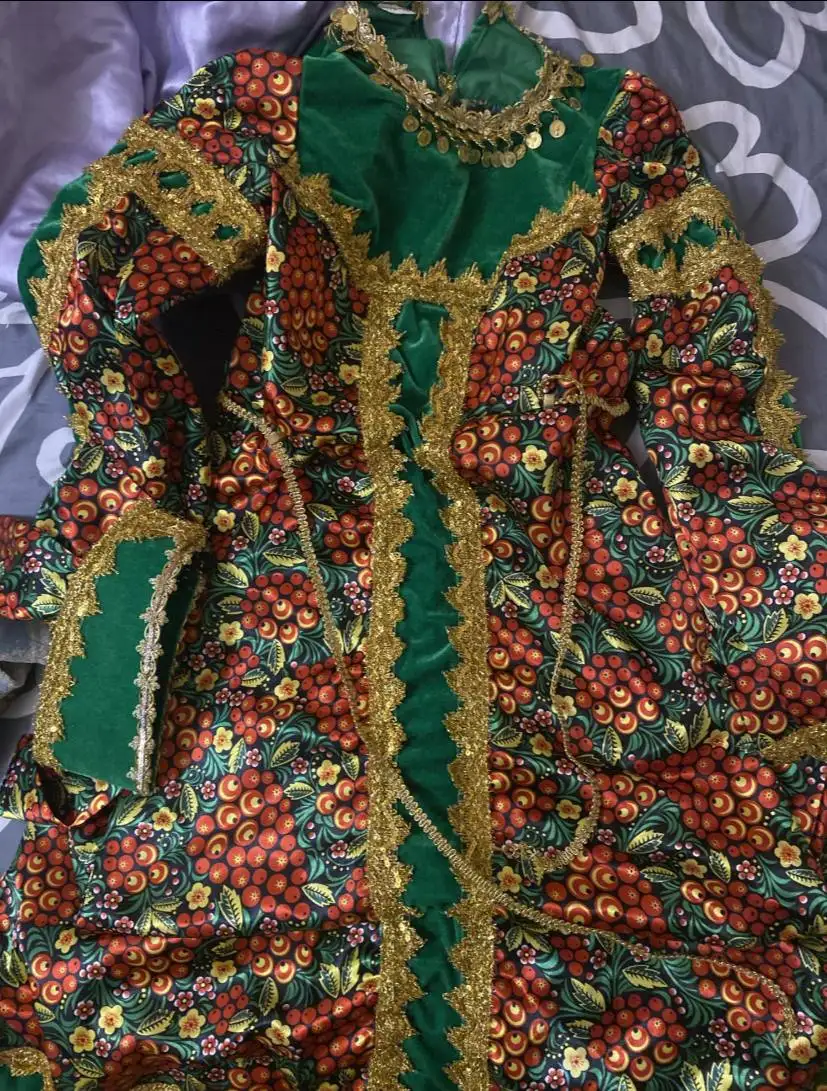 Костюм русской народной девушки для девочки 11-12 лет - Карнавальные костюмы (Одежда) в Санкт-Петербург