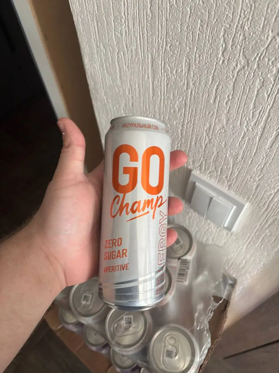 Энергетик Go Champ в наличии 3 вкуса - Напитки (Барахолка) в Мурино