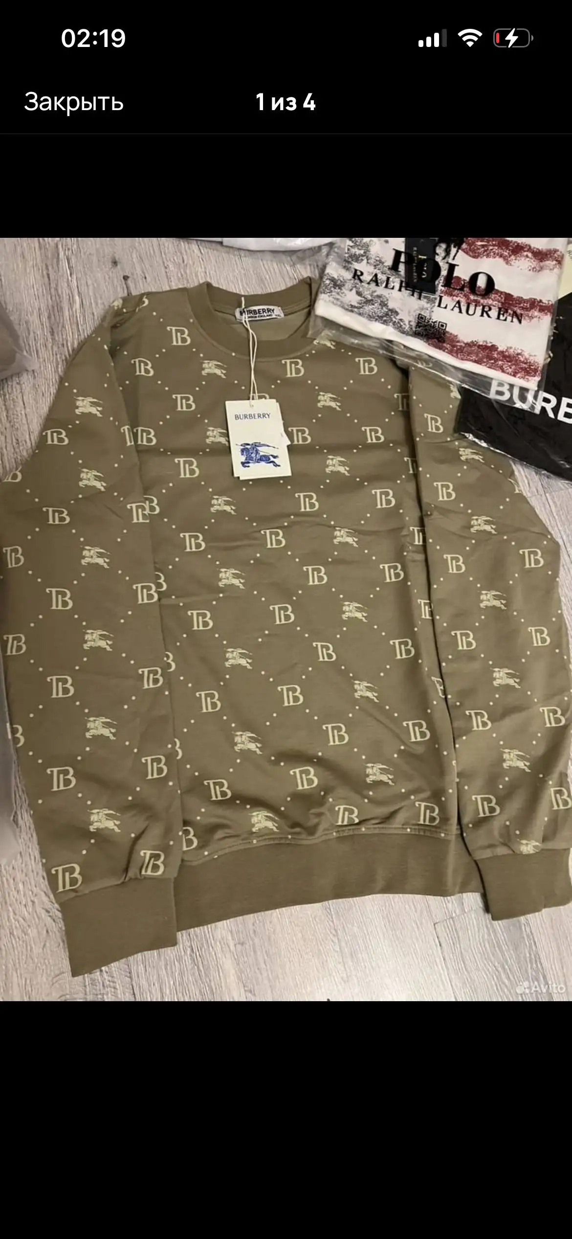 Продажа одежды: Худи Essentials, Свитшот Burberry, Ветровка corteiz, Поло Burberry - Мужская одежда (Одежда) в Санкт-Петербург