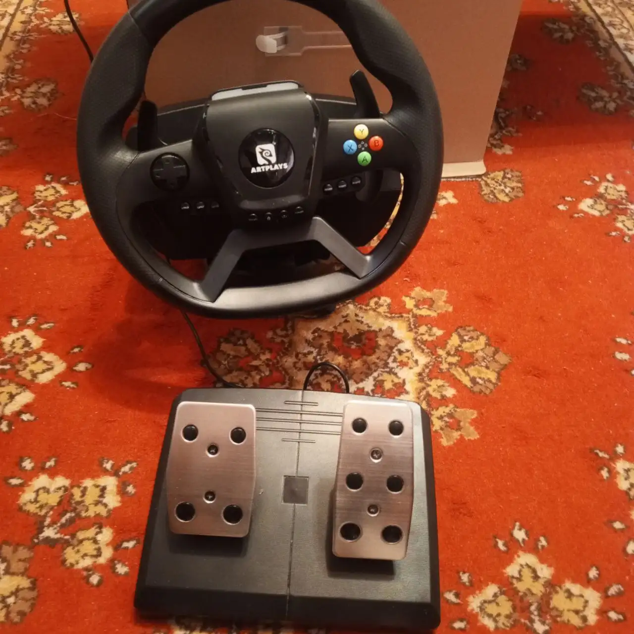 Продам руль и педали - Руль и педали (Барахолка) в Санкт-Петербург