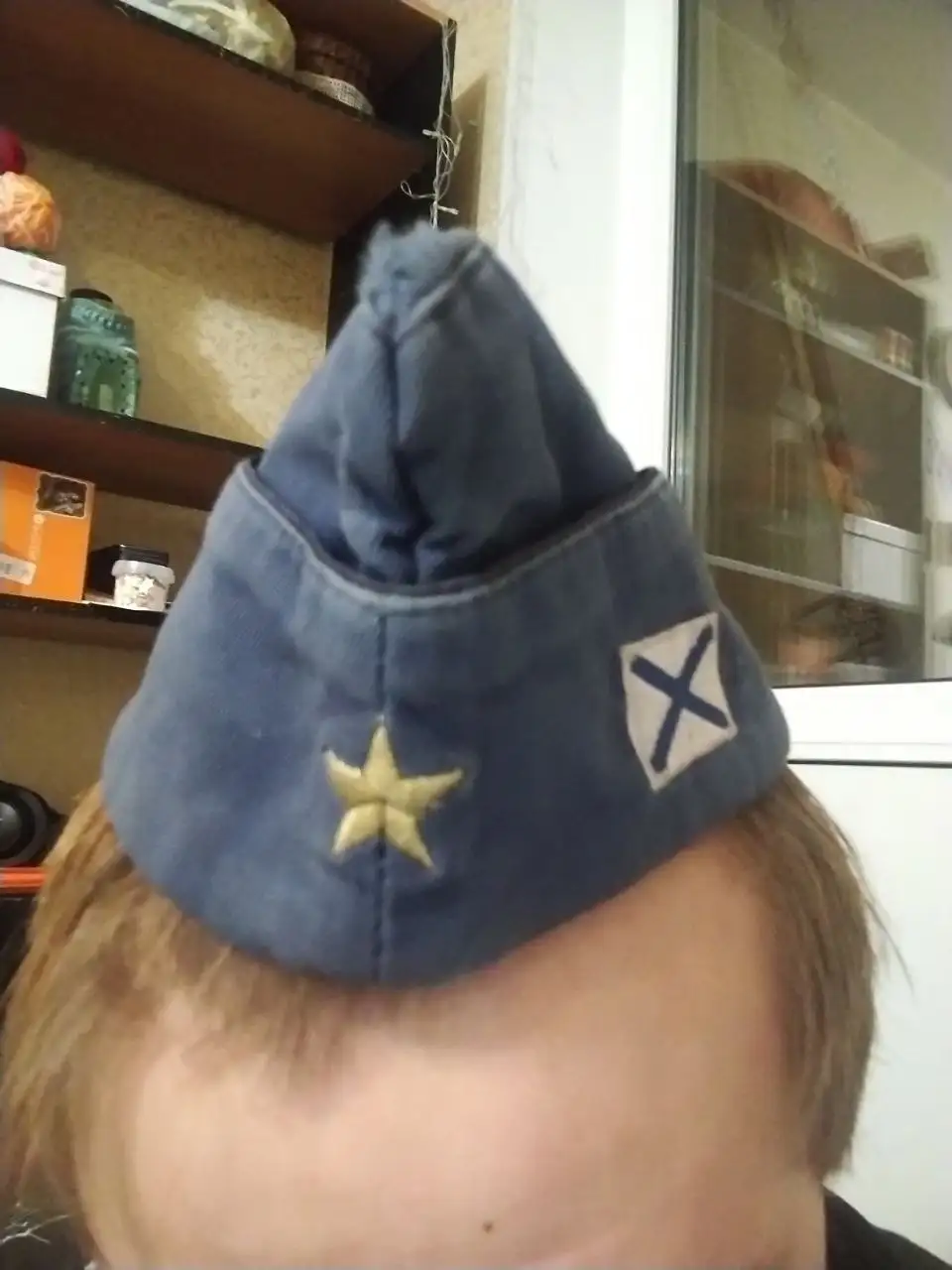 Фуражка морской авиации - Военная атрибутика (Барахолка) в Санкт-Петербург