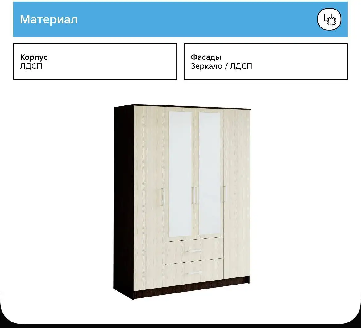 Шкаф в идеальном состоянии - Мебель (Барахолка) в Санкт-Петербург