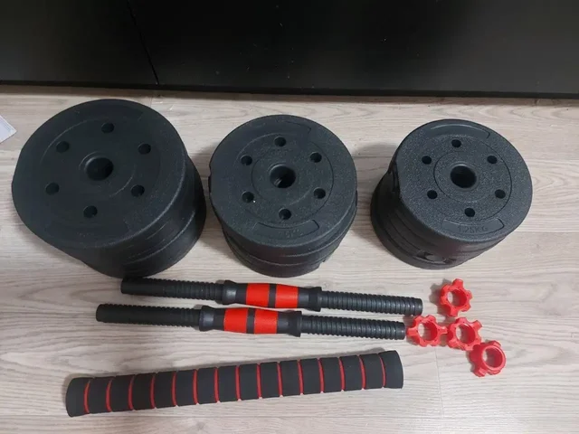 Набор гантели и штанги с дисками 19кг - Картины и живопись в Санкт-Петербург