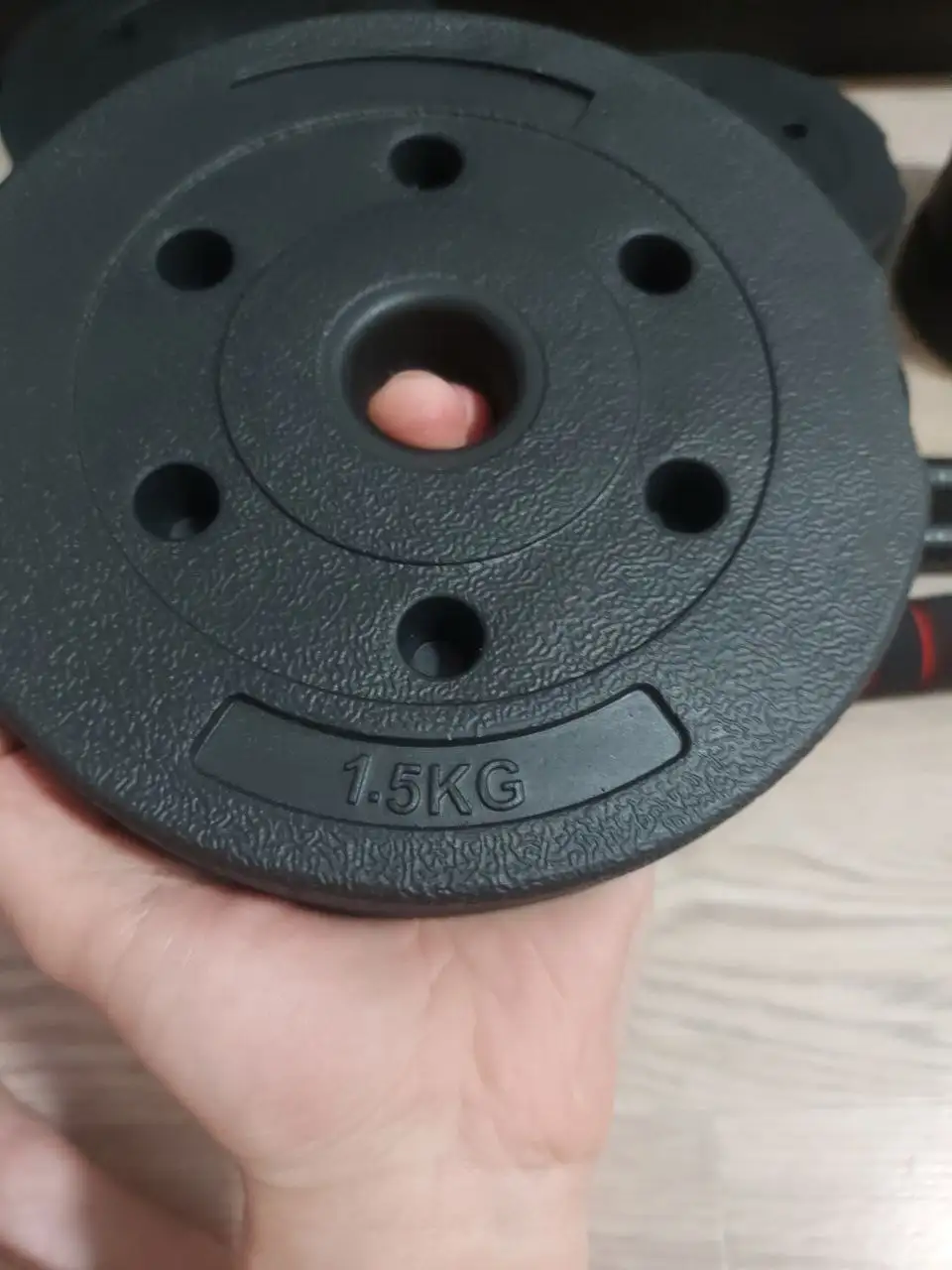 Набор гантели и штанги с дисками 19кг - Спорттовары (Хобби и отдых) в Санкт-Петербург