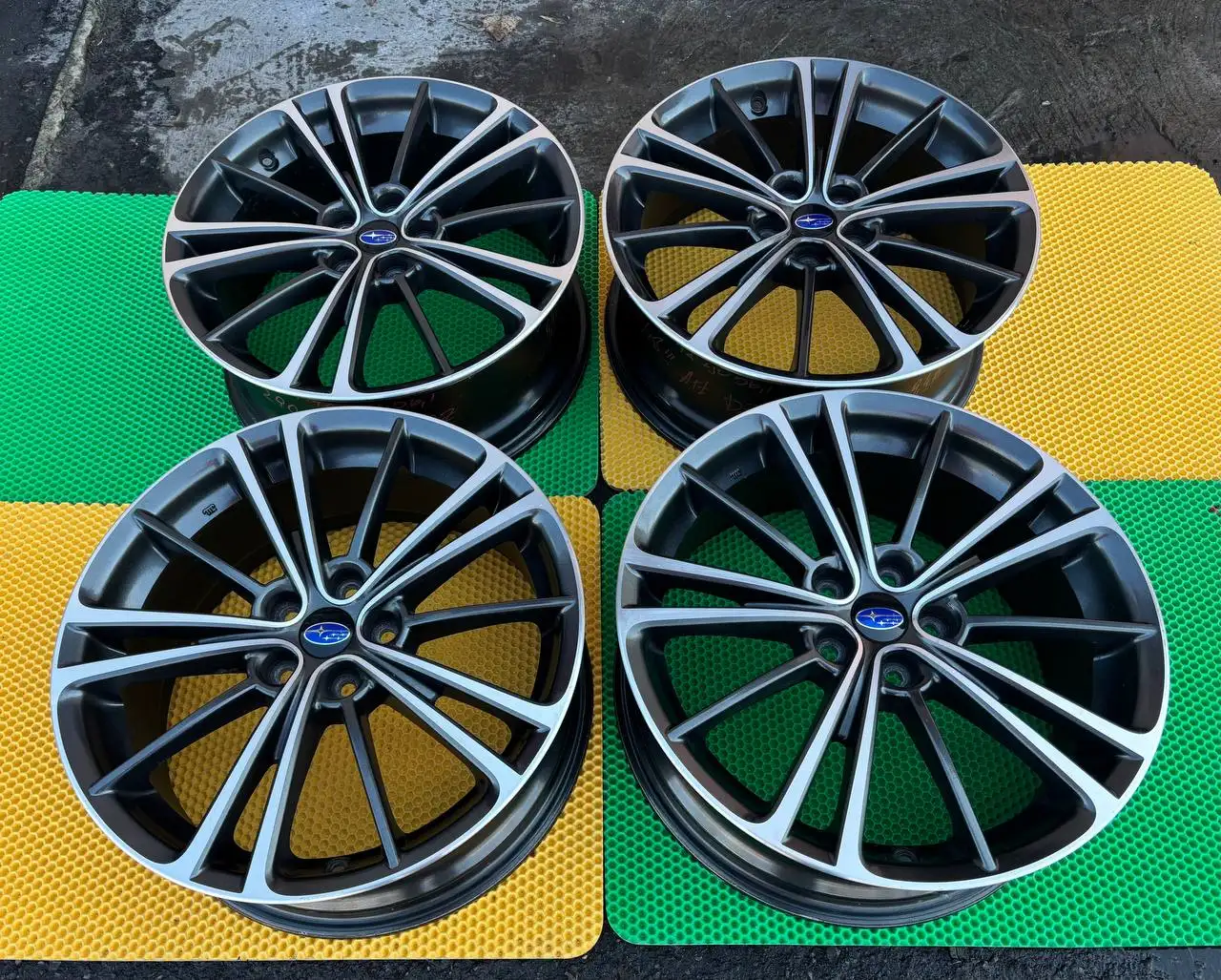 Диски Subaru R17 5/100 из Японии - Диски (Запчасти) в Новосибирск