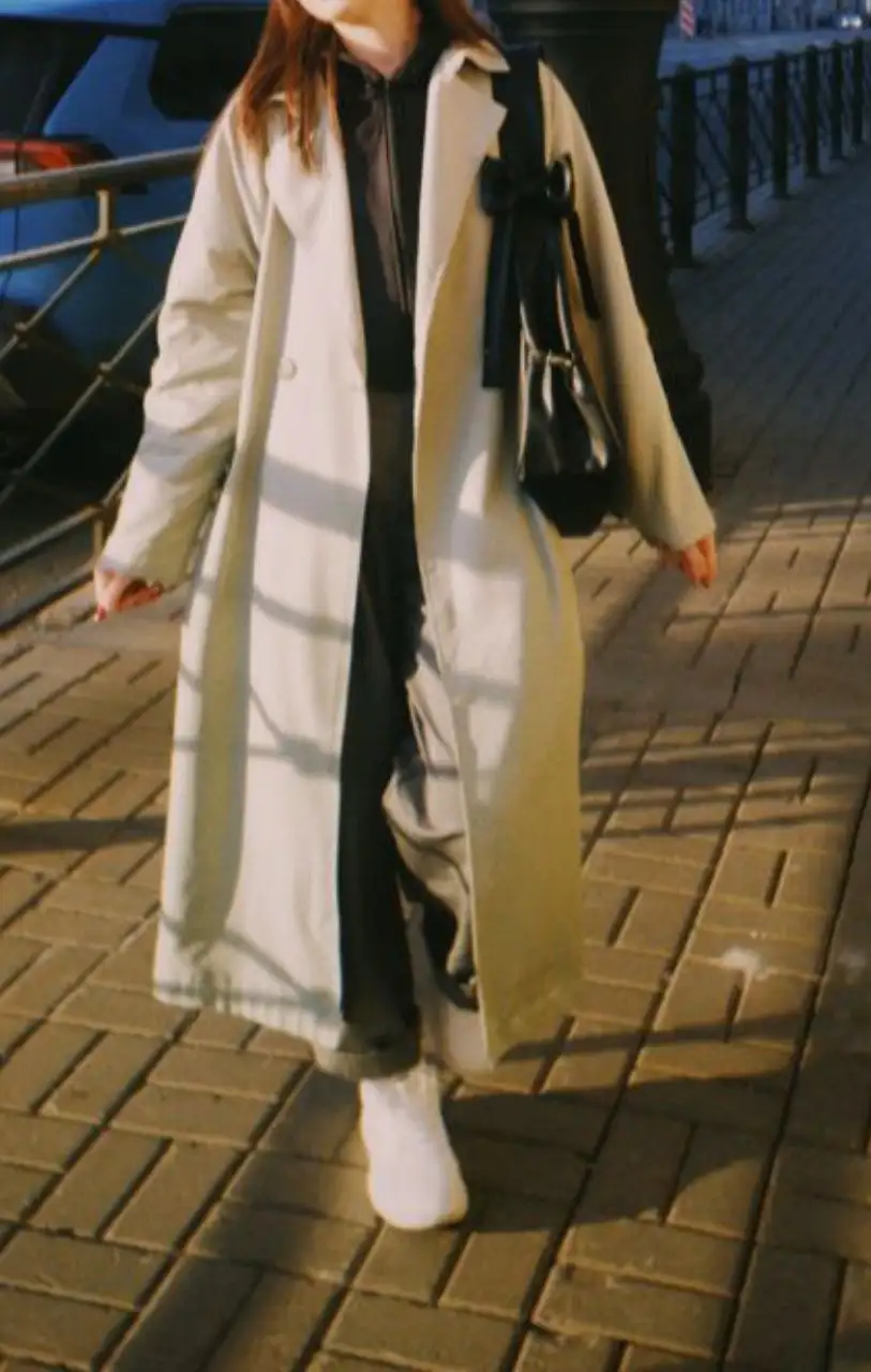 Плащ нежно зеленого цвета размер M - Верхняя одежда (Одежда) в Санкт-Петербург