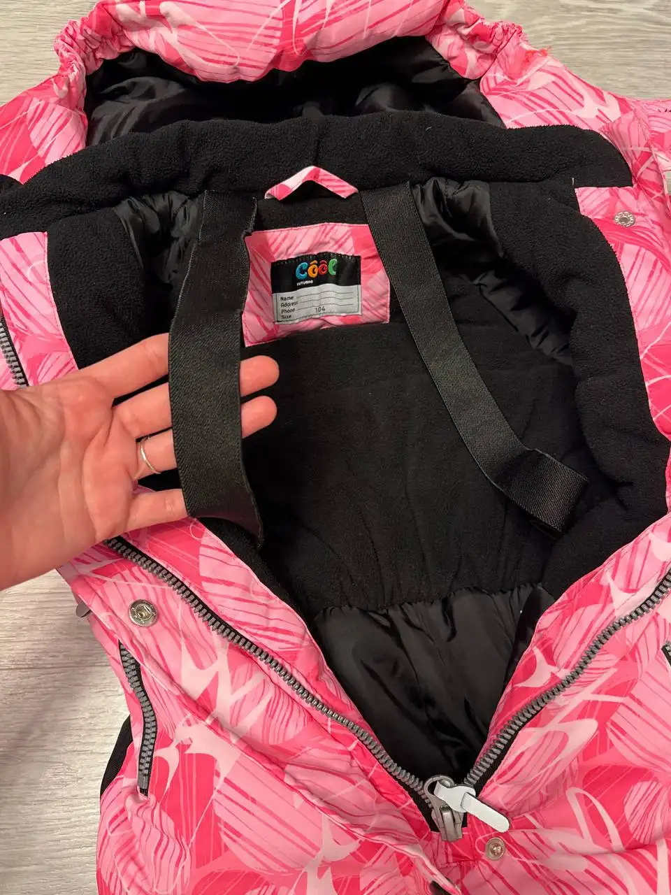 Детский зимний комбинезон для девочки 104 Futurino - Детская одежда (Товары для детей) в Санкт-Петербург