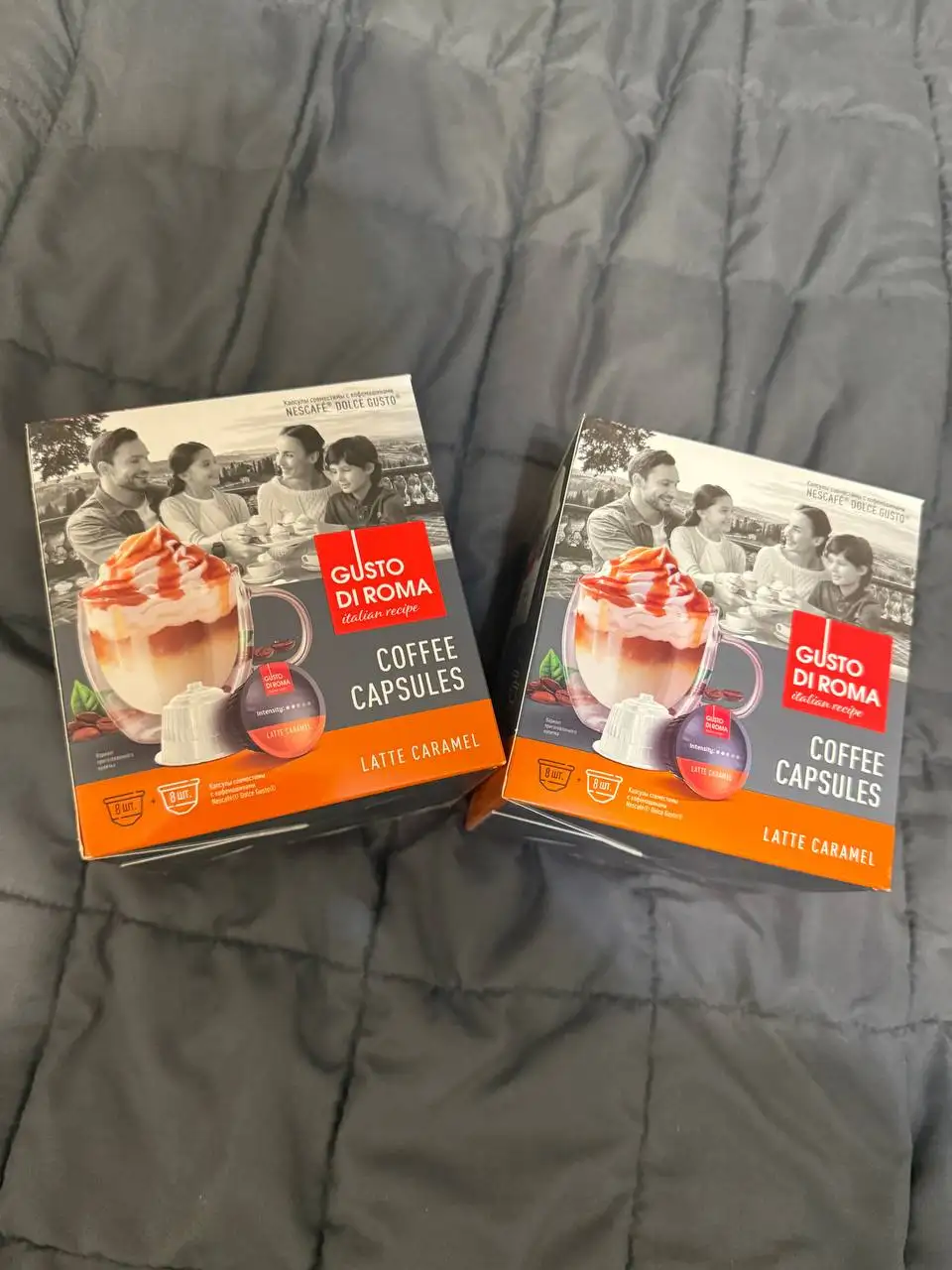 Кофе капсулы латте карамель 8+8 - Продукты питания (Барахолка) в Санкт-Петербург