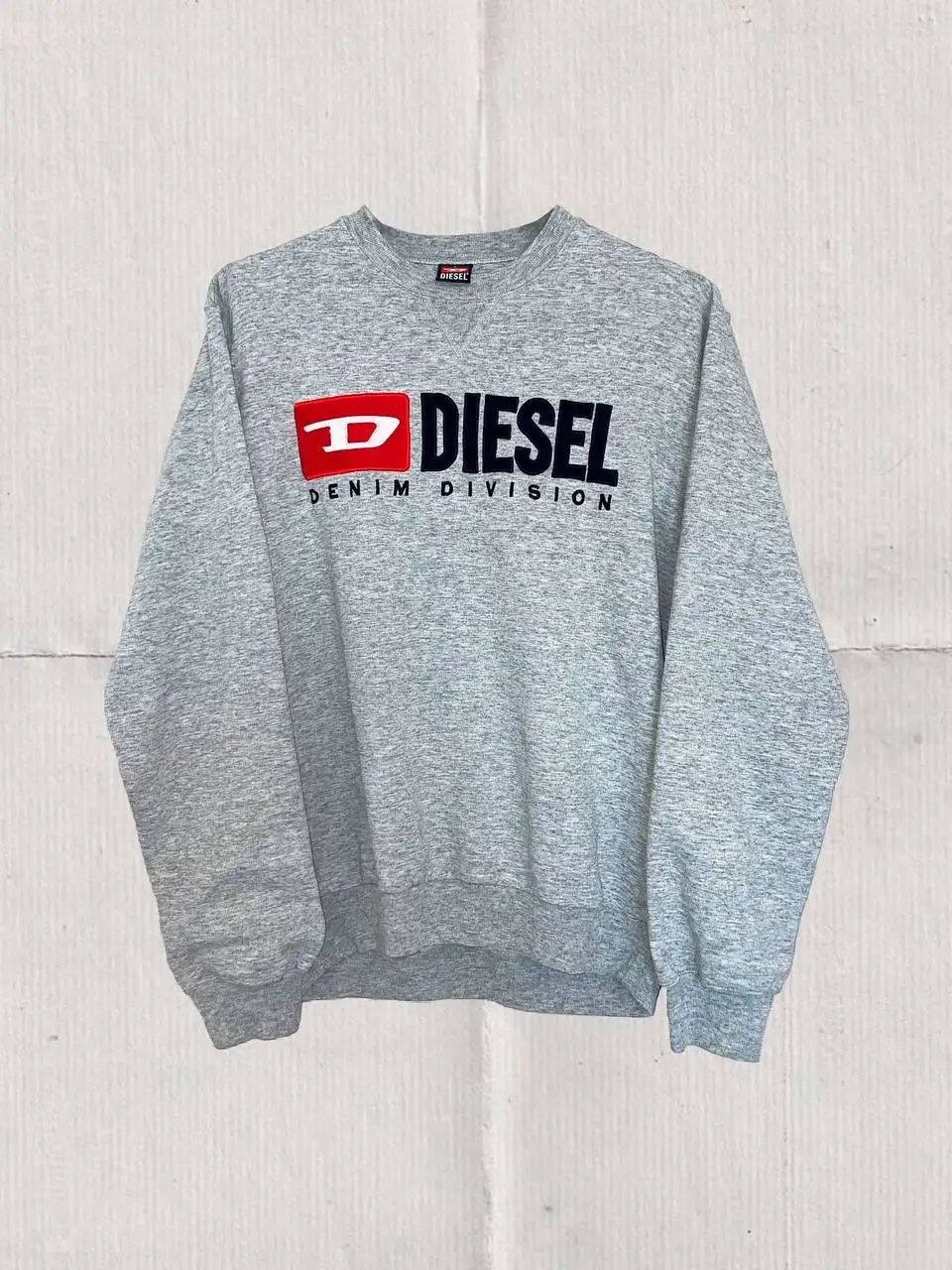 Серый хлопковый свитшот Diesel размер L - Свитшоты (Одежда) в Санкт-Петербург