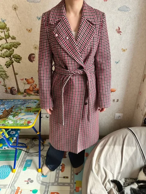 Пальто шерстяное Снежная королева 42 - Верхняя одежда в Санкт-Петербург