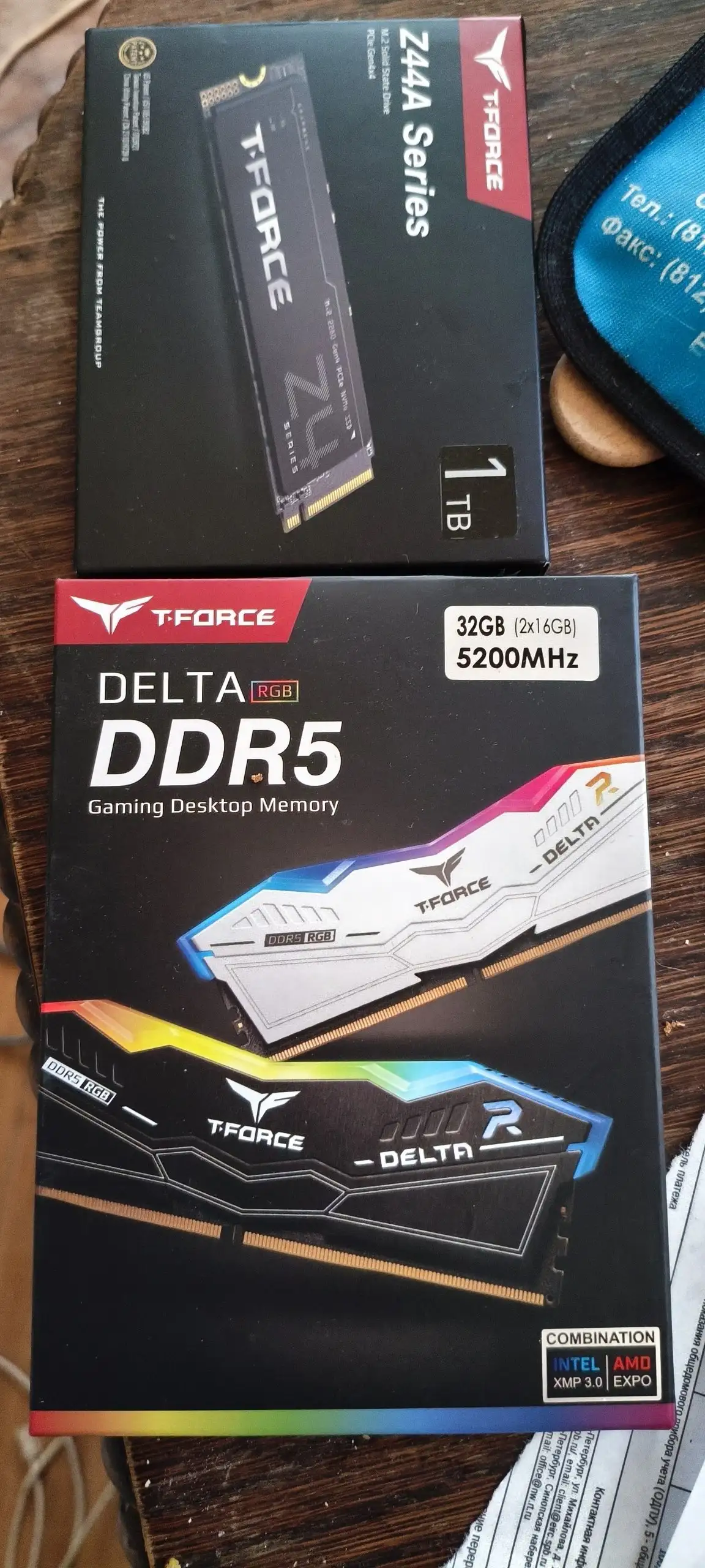 Продажа оперативной памяти Team Group и SSD M2 - Компьютерные комплектующие (Электроника) в Санкт-Петербург