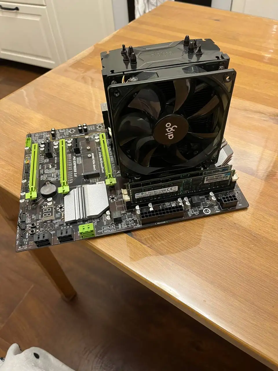 Комплект материнская плата + процессор Intel Xeon e5 2650 v2 + оперативная память 32gb ddr3 - Компьютерные комплектующие (Электроника) в Санкт-Петербург