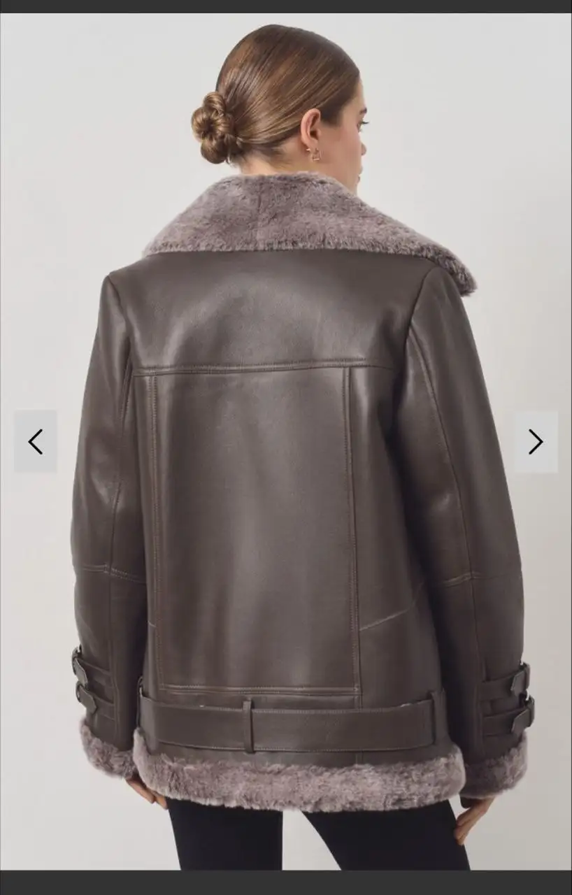 Дубленка из натуральной овчины размер 46 - Верхняя одежда (Одежда) в Санкт-Петербург