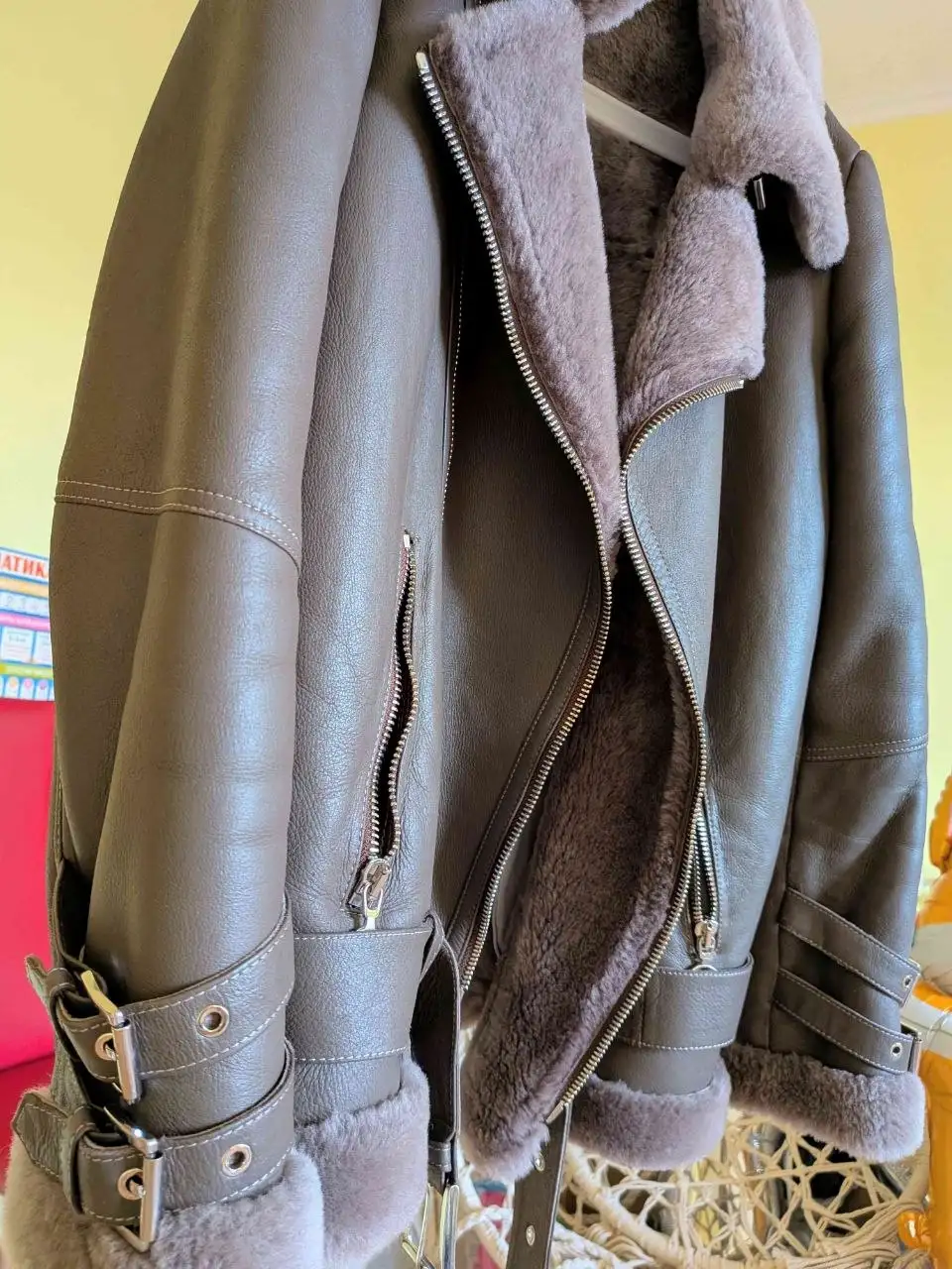 Дубленка из овчины Снежная королева 46 - Верхняя одежда (Одежда) в Санкт-Петербург