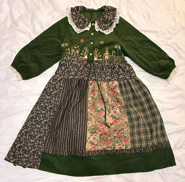 Новое милое платье в эстетике Goblincore - Мужская одежда в Санкт-Петербург