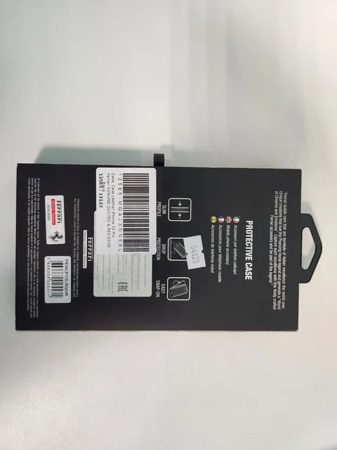 Чехол кожаный iPhone 13 Pro Ferrari - Телевизоры и видеотехника в Санкт-Петербург