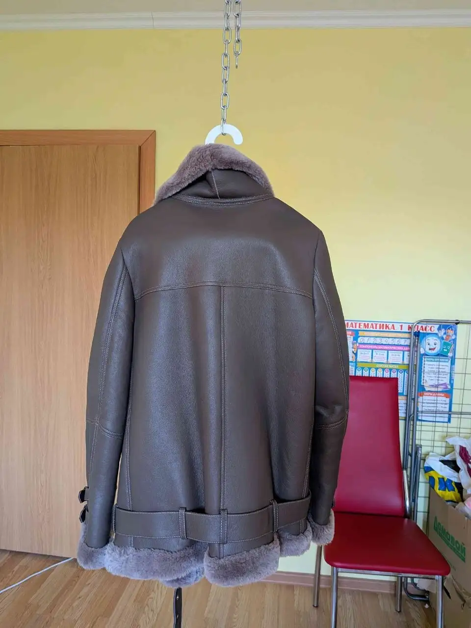 Дубленка из натуральной овчины, размер 46 - Одежда (Барахолка) в Санкт-Петербург