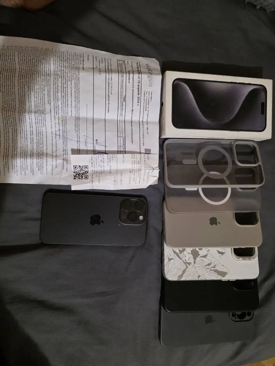 iPhone 15 Pro Max 256GB Black - Смартфоны и гаджеты (Электроника) в Санкт-Петербург