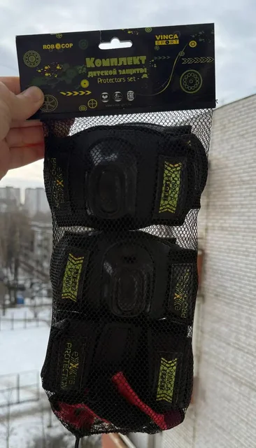 Детская защита (наколенники, налокотники, защита запястий) б/у, размер S - Спортивные товары в Санкт-Петербург