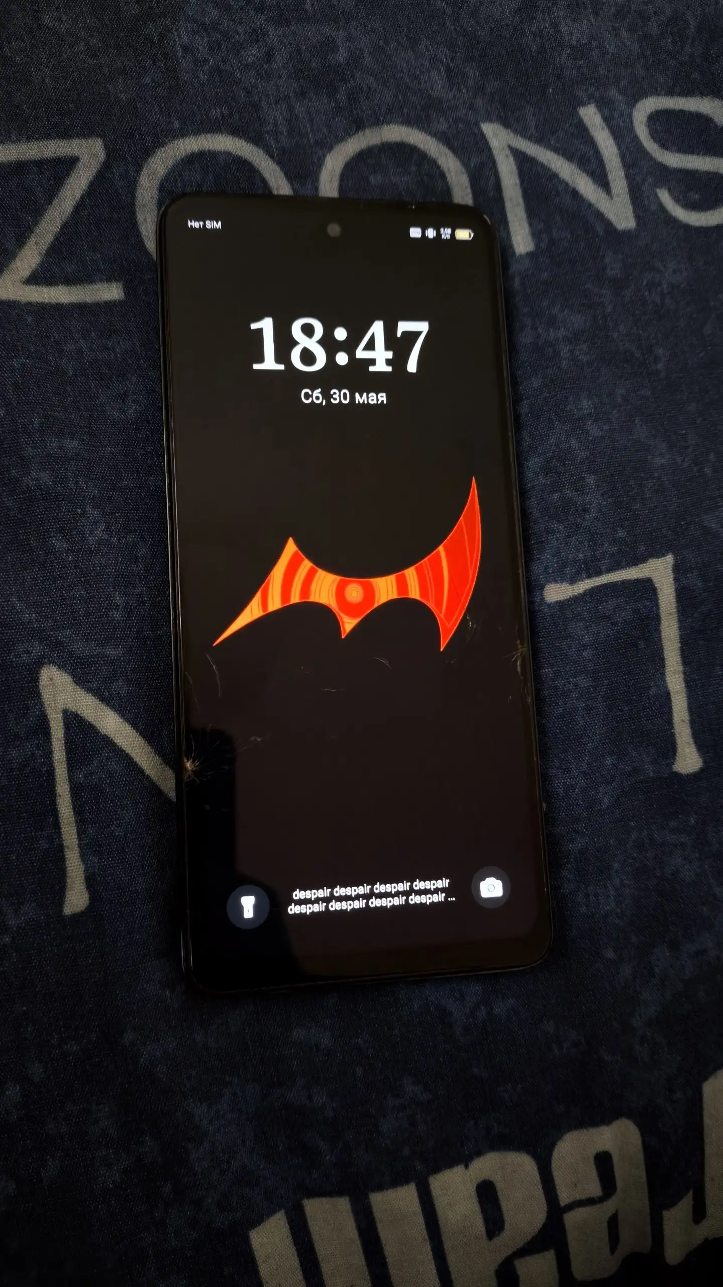 Tecno Pova 5 8/256 с трещиной на экране - Смартфоны и аксессуары (Электроника) в Санкт-Петербург
