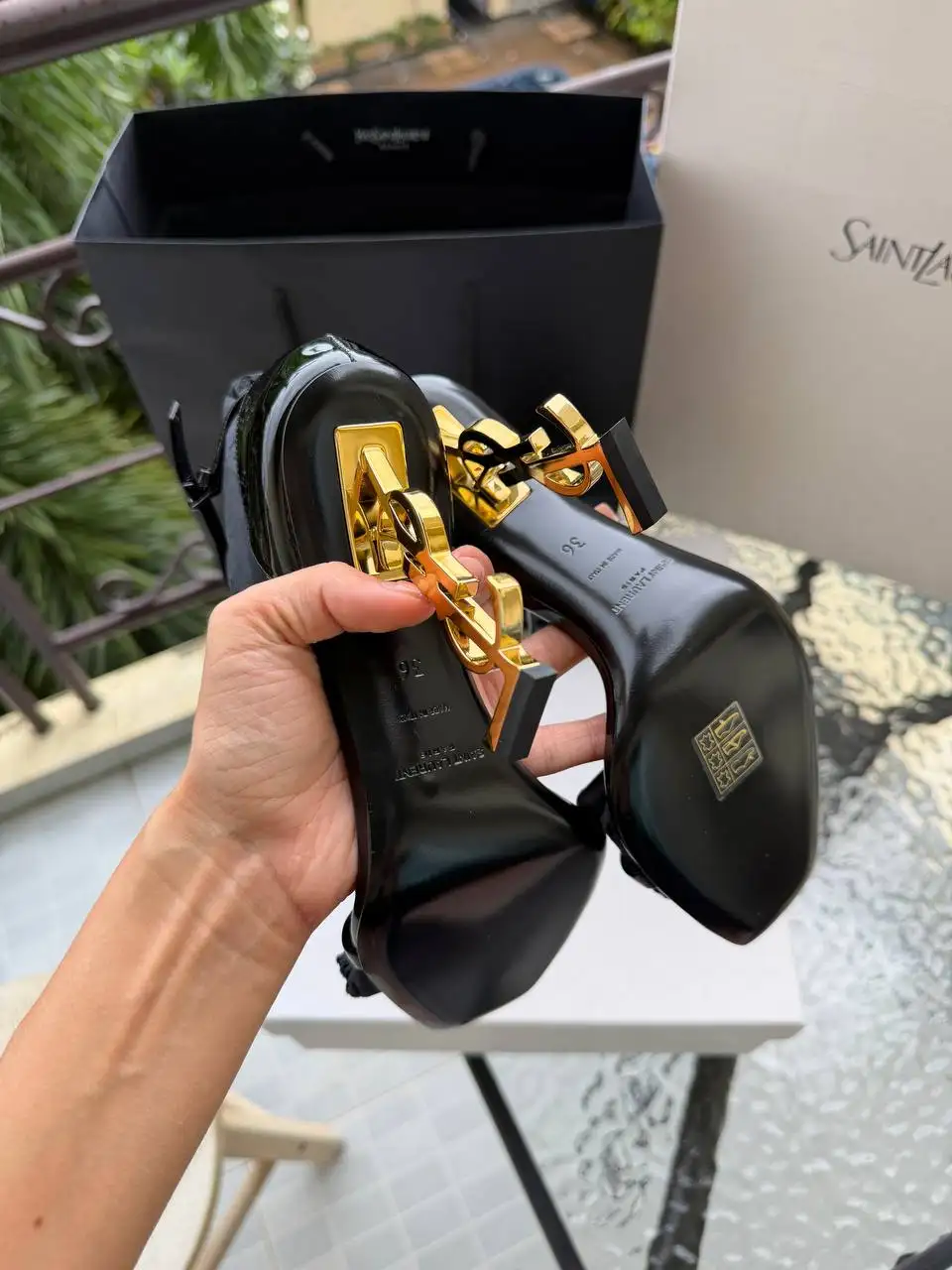 Туфли Saint Laurent размер 36 новые - Обувь (Одежда) в Санкт-Петербург