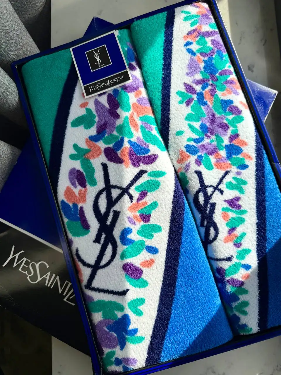 Набор полотенец Yves Saint Laurent (YSL) винтажный - Текстиль (Для дома и дачи) в Санкт-Петербург