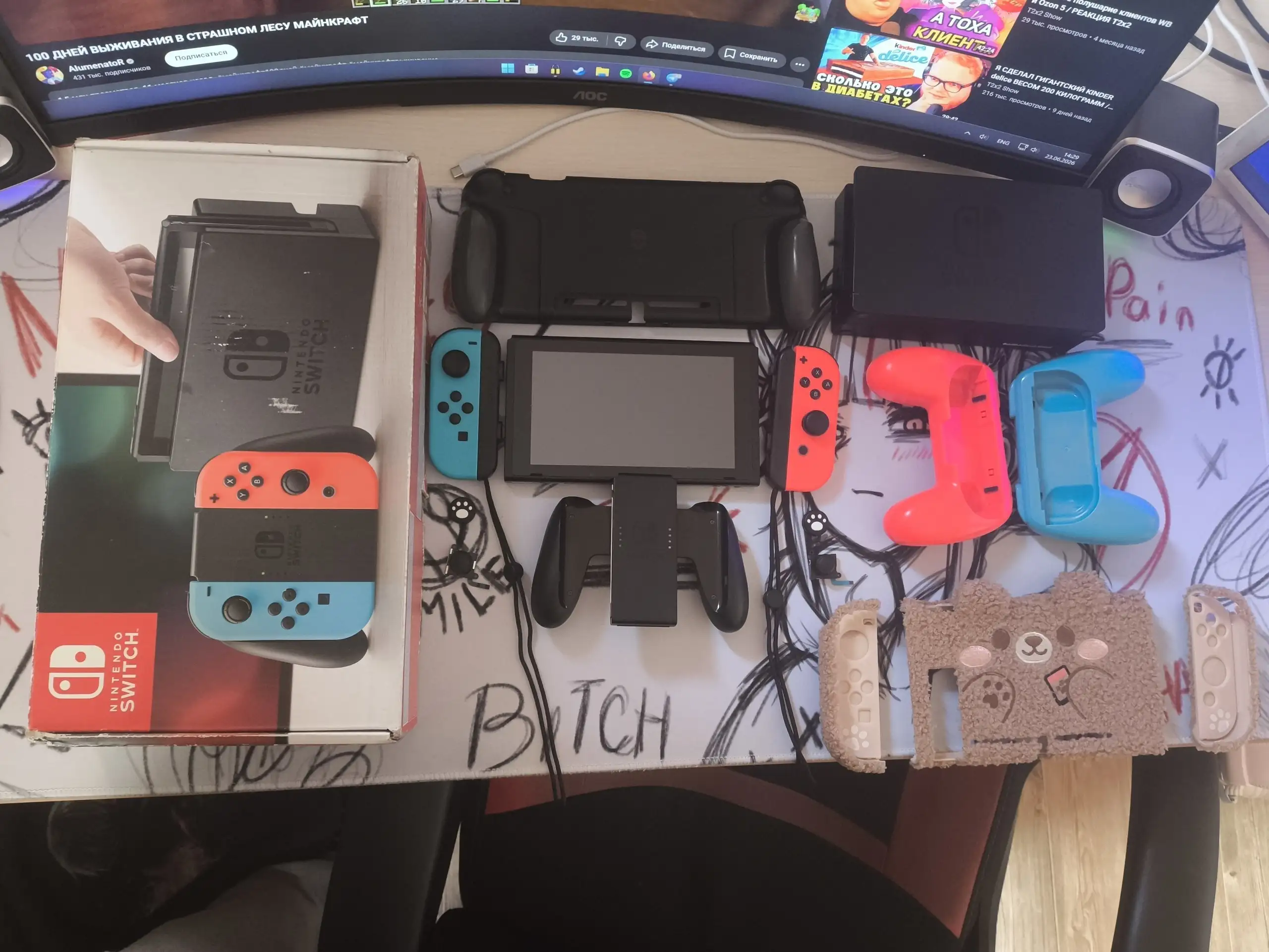 Бас-гитара Tagima и Nintendo Switch на продажу/обмен - Музыкальные инструменты (Хобби и отдых) в Санкт-Петербург