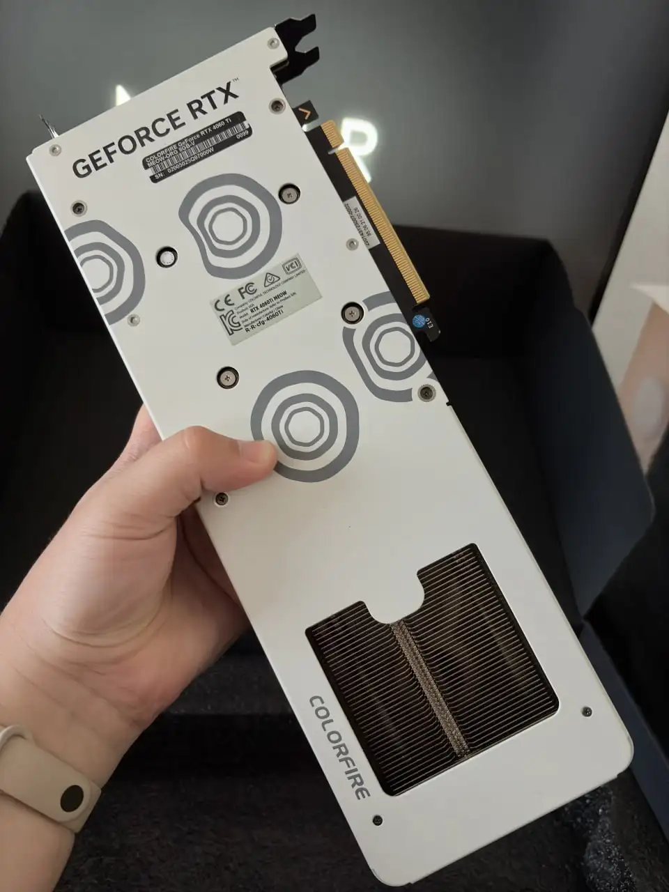 Видеокарта Colorfire RTX 4060 Ti 8 GB - Компьютерные комплектующие (Электроника) в Санкт-Петербург