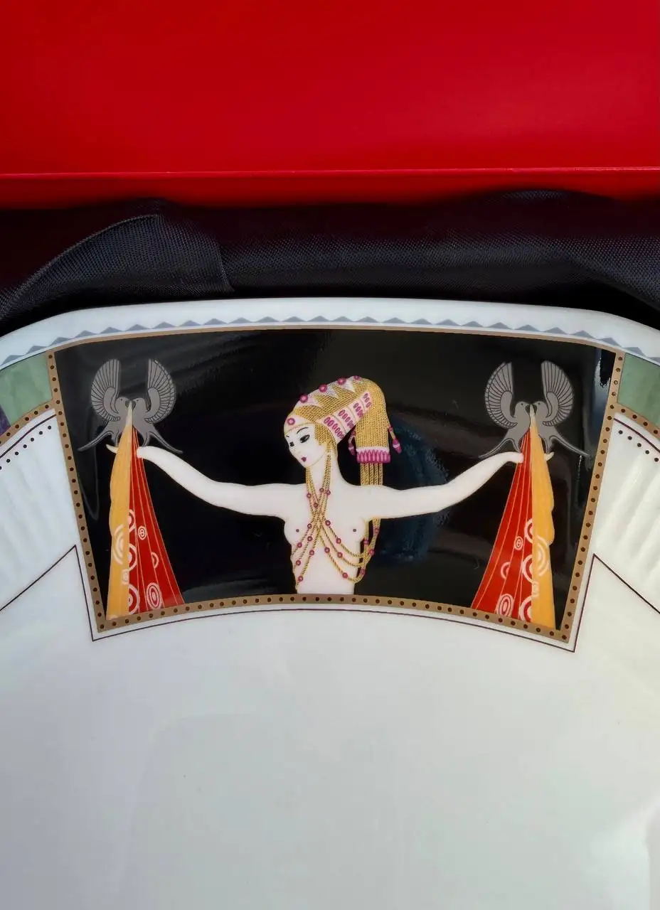 Коллекционная тарелка Esprit d’Erté в полном комплекте - Барахолка в Санкт-Петербург