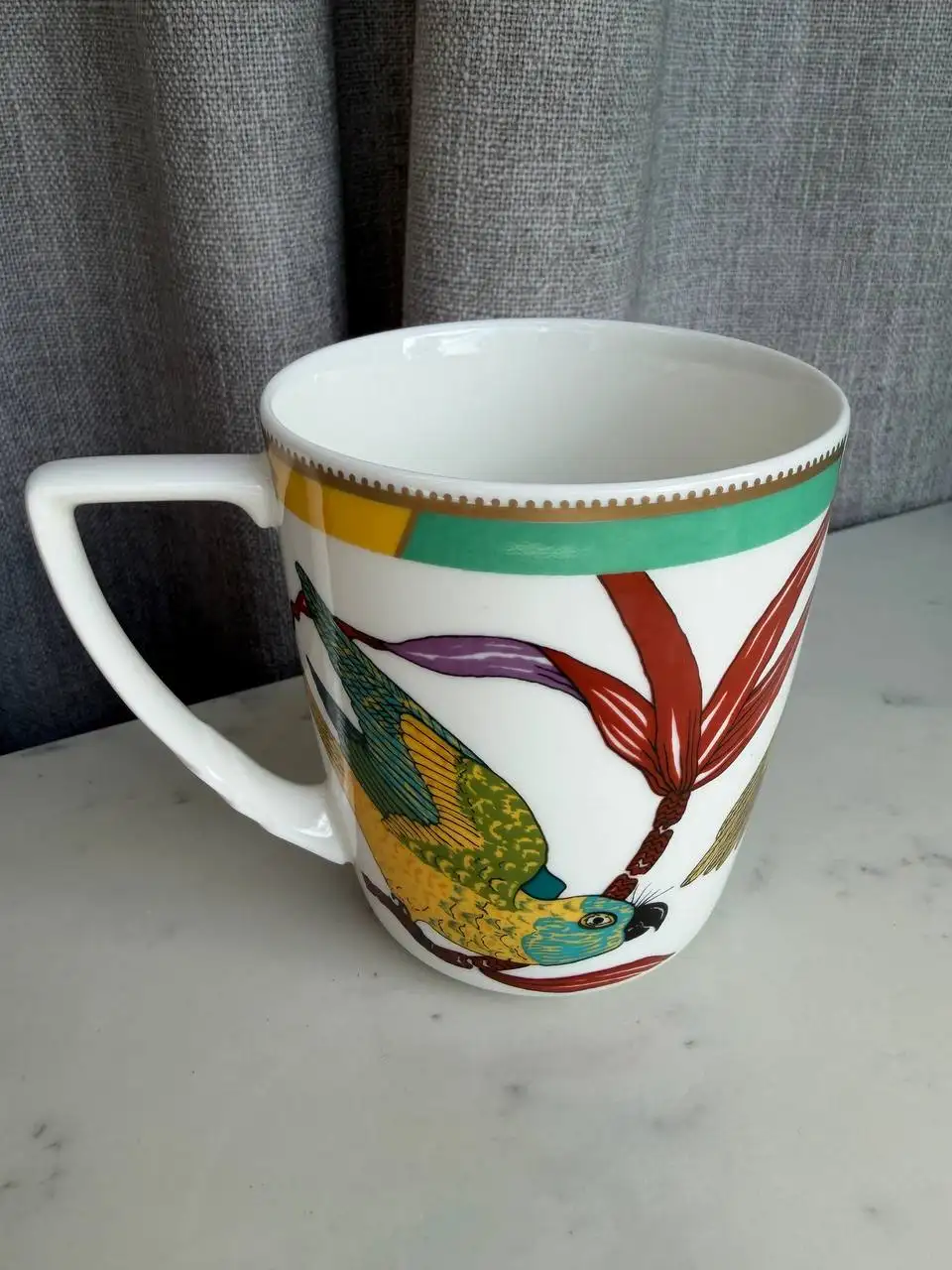 Винтажная кружка SHISEIDO Rakuen (Райский сад), 1992 - Винтажная посуда (Барахолка) в Санкт-Петербург